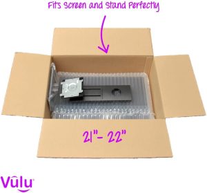 21″-22″ TFT Monitor Widescreen Flatscreen TV LED Box Packaging Box & Inflatable Protection Air Sac Pack – Shipping Courier Postal Box