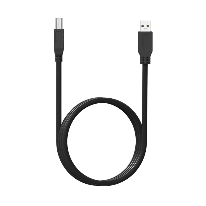 EPHY 1.8m USB 3.0 SuperSpeed Upstream A Male to B Male Cable for USB 3.0 Printers, Scanners, Monitor Screens and More