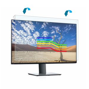 EPHY Anti Blue Light Screen Protector Filter – Blue Blocking Computer Monitor & Laptop Screen Protector – Easy On/Off Removable (Model: HAB.19W)