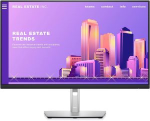 Dell P2222H 21.5″ Full HD IPS Monitor with Height Adjustable Stand