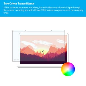 EPHY Anti Blue Light Screen Protector Filter – Blue Blocking Computer Monitor & Laptop Screen Protector – Easy On/Off Removable (Model: HAB.14W)