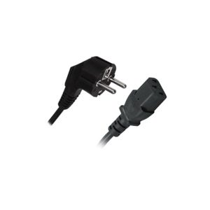 EPHY 1m Shuko Euro Plug  to Kettle C13 Mains Power Cable CEE7/7-IEC C13