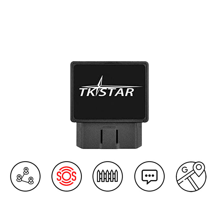 TKSTAR OBD 2 Powerful Anti-Theft Real-Time Vehicle GPS Tracker