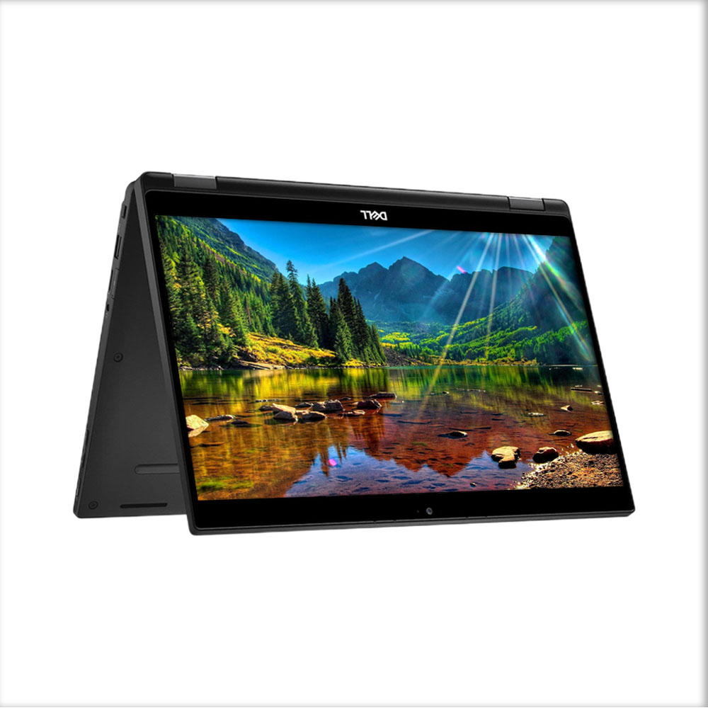 Dell Latitude 7390 2-in-1 Intel Core i5-8350U vPro 16GB RAM 512GB, 13.3″ Touchscreen  Windows 11 Pro Laptop – Black