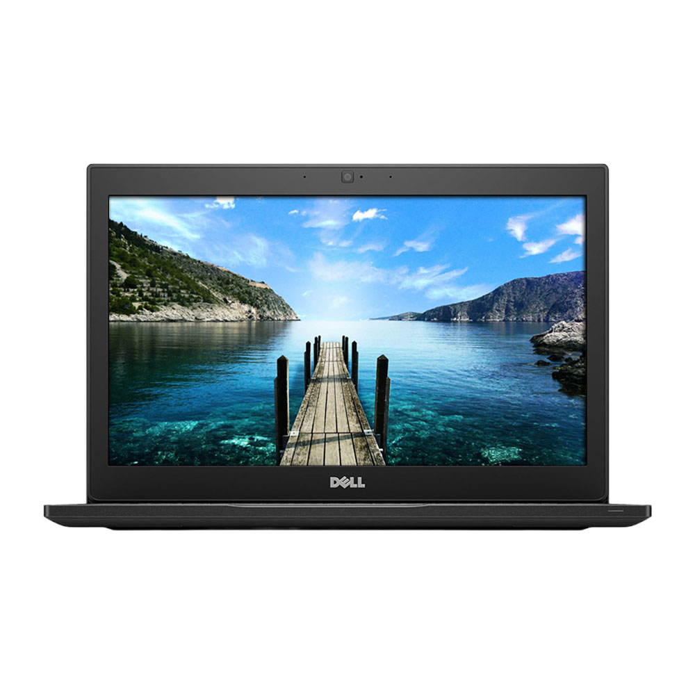 Front-facing Dell Latitude 7290 showing screen display