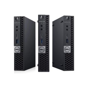 Dell Optiplex 7070 USFF Intel Core i5 – 9500T 256GB SSD 8GB RAM Wi-Fi Ready Windows 11 Pro PC – Black