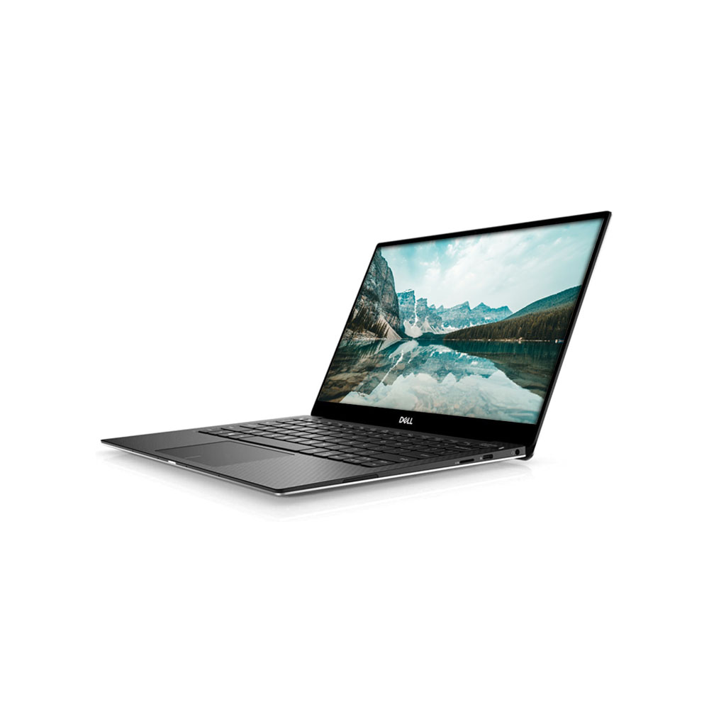 Dell XPS 13 9305 angled left view showing screen