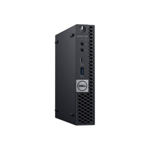 Dell Optiplex 7070 USFF Intel Core i5 – 9500T 256GB SSD 8GB RAM Wi-Fi Ready Windows 11 Pro PC – Black
