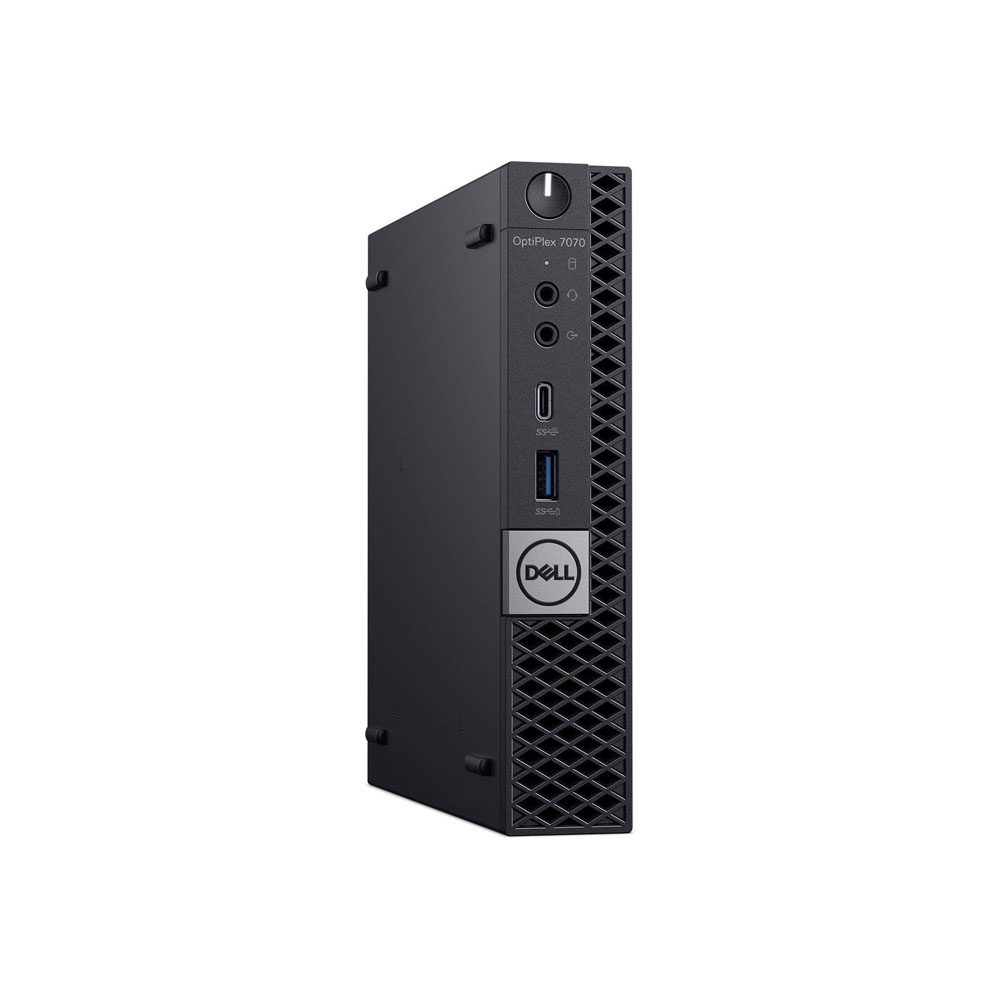 Dell Optiplex 7070 USFF Intel Core i5 – 9500T 256GB SSD 8GB RAM Wi-Fi Ready Windows 11 Pro PC – Black