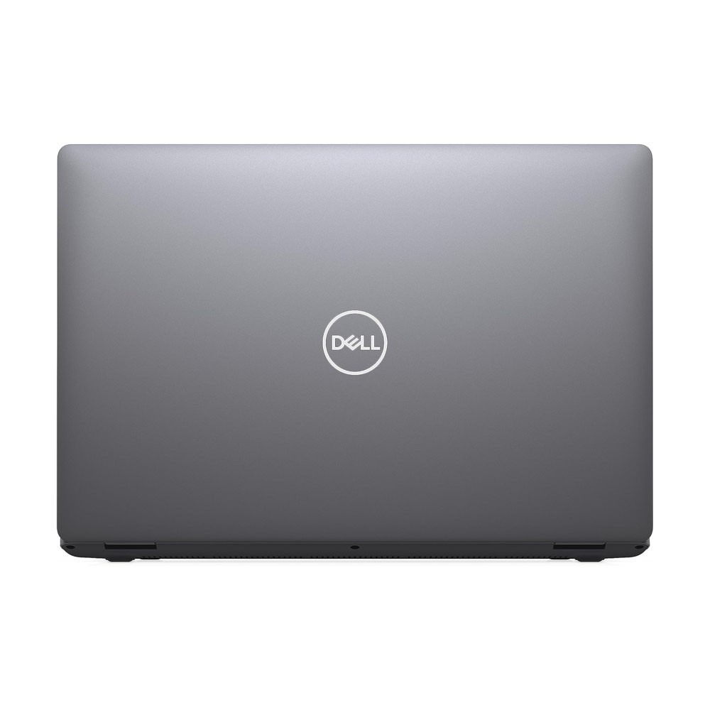 Front view of Dell Latitude 5411 laptop with 14-inch display and partial keyboard visible