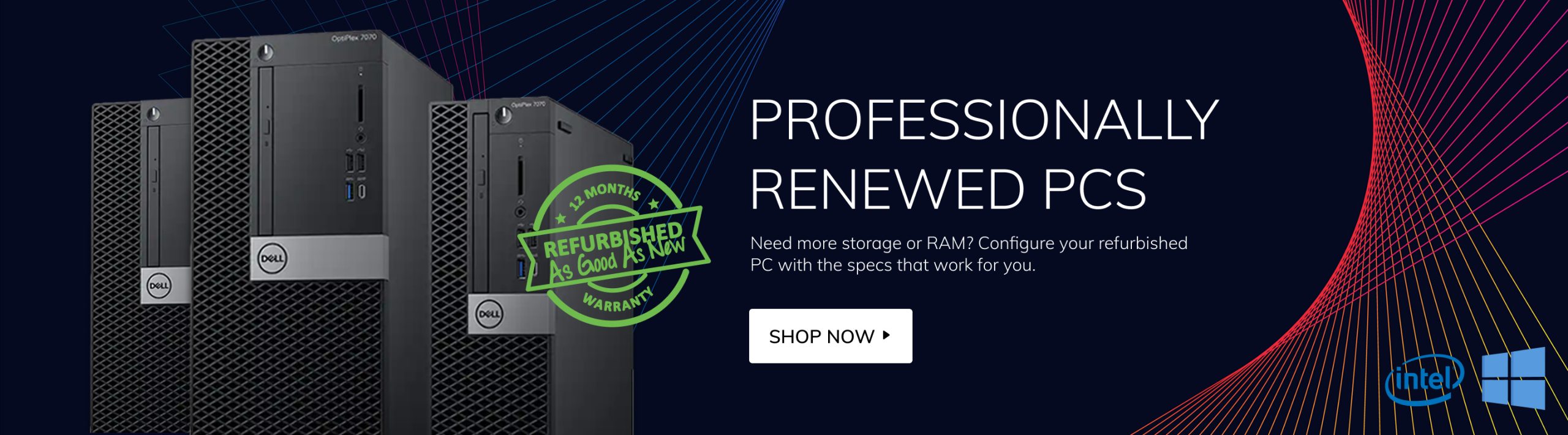 Professionally Renewed PCs