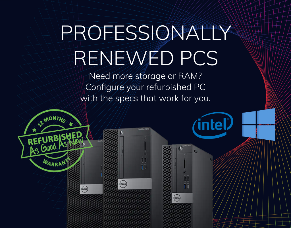 Professionally Renewed PCs