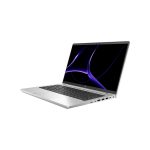 HP Probook 440 G8 slightly tilted left showing screen, keyboard and right side ports